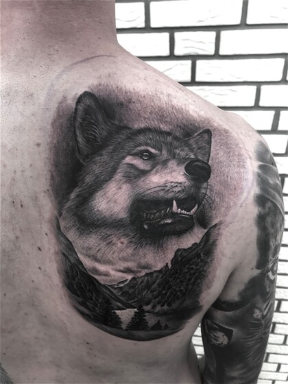 Tattoo Idea # Tattoo Artist Gregory Pazdniakou 