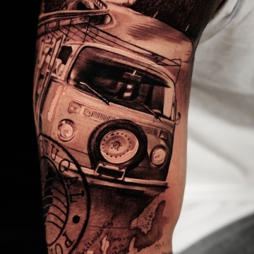 The magic of black and grey realism: a conversation with Grigorii Butrin