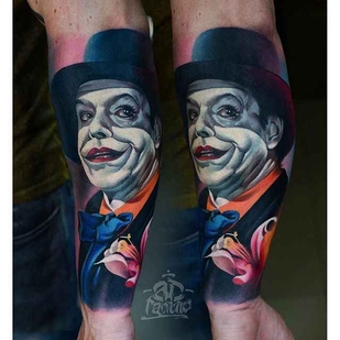 Male Color Realism tattoo on Forearm #84 | Tattoo Artist A.D. Pancho