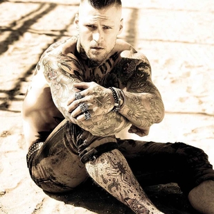 🔥 Hot photos, model's portfolio  #10575 Tattoo model Marshall Perrin