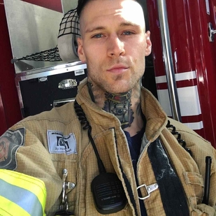 🔥 Hot photos, model's portfolio  #10559 Tattoo model Marshall Perrin