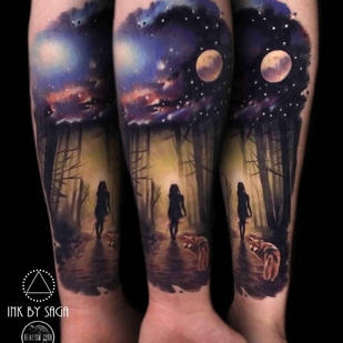 tattoo #10729 | Tattoo Artist Saga Anderson ( Ink by Saga )