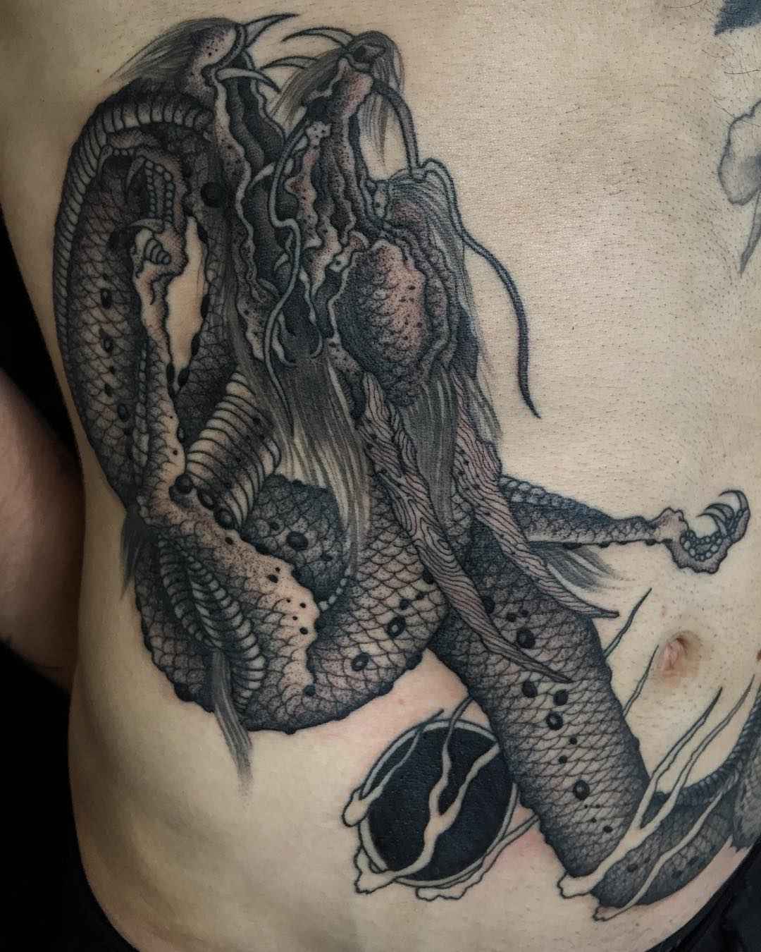 Tattoo artist Richard Warnock , tradition and neo tradition blackwork tattoo | Auckland, New Zealand