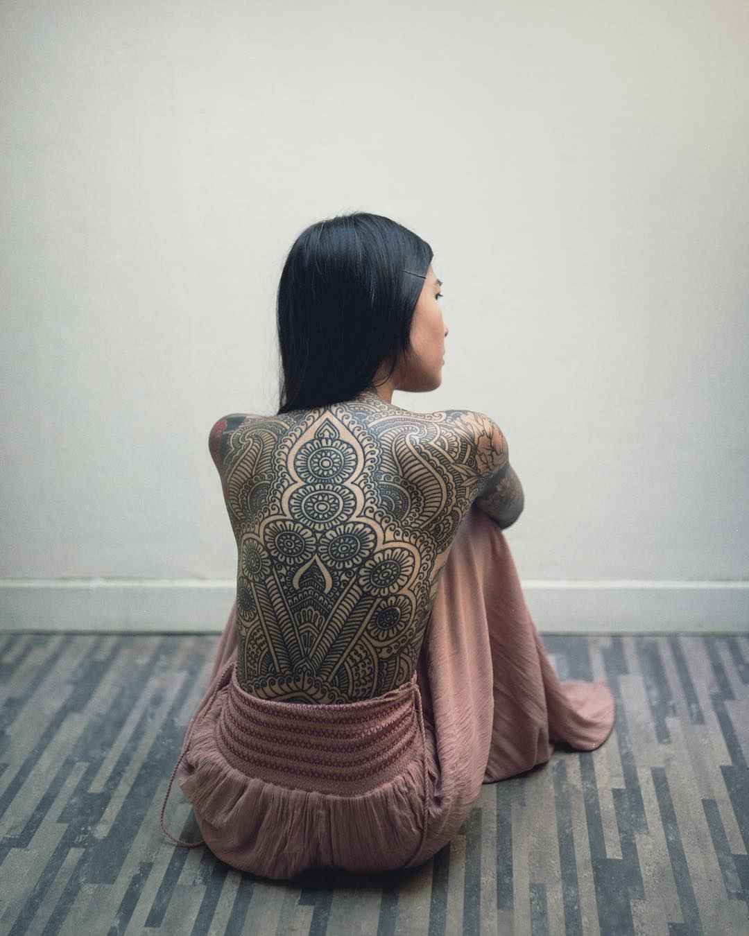 Tattoo模型Anh Wisle，另类摄影模特，纹身女孩 | 法国