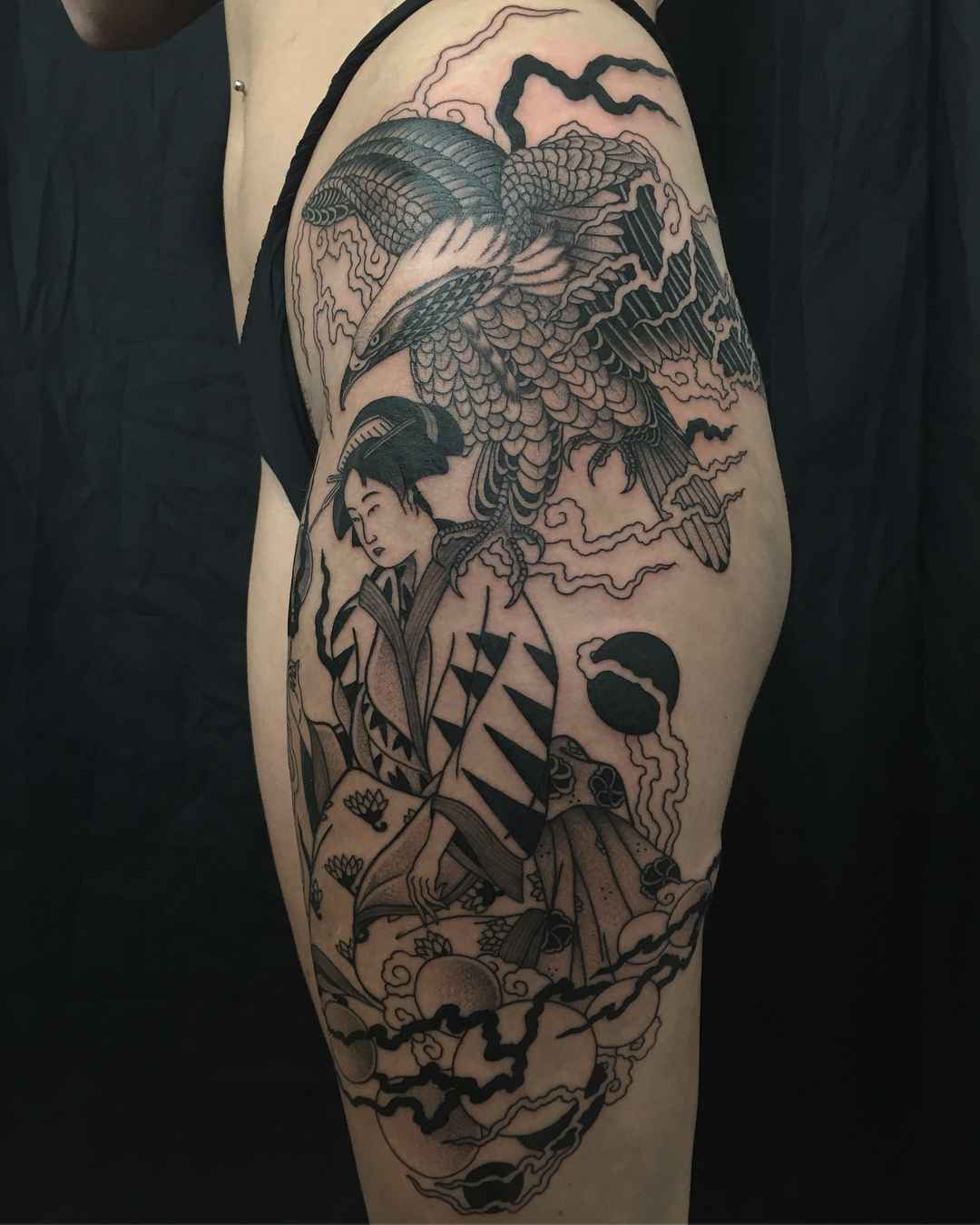 Tattoo artist Richard Warnock , tradition and neo tradition blackwork tattoo | Auckland, New Zealand