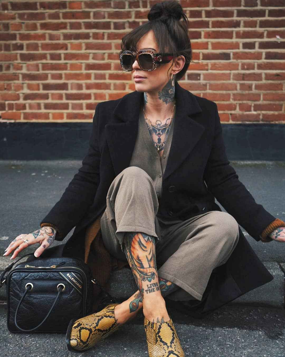 Tattooed Model And Fashion Blogger Sammi Jefcoate Inkppl 