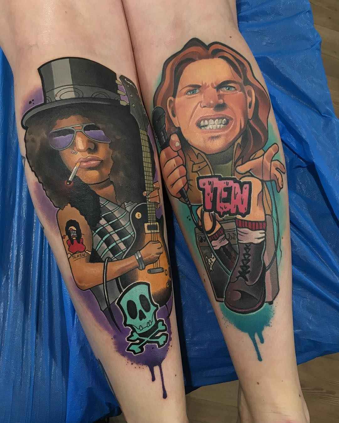 Tattoo艺术家Lehel Nyeste，创作新学派彩色纹身 | 匈牙利