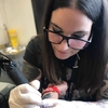 Tattoo artist Raquel Escudero