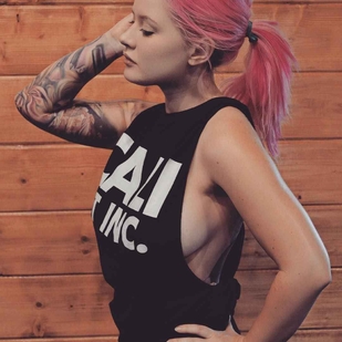 🔥 Hot photos, model's portfolio  #19288 Tattoo model Kelly Eden