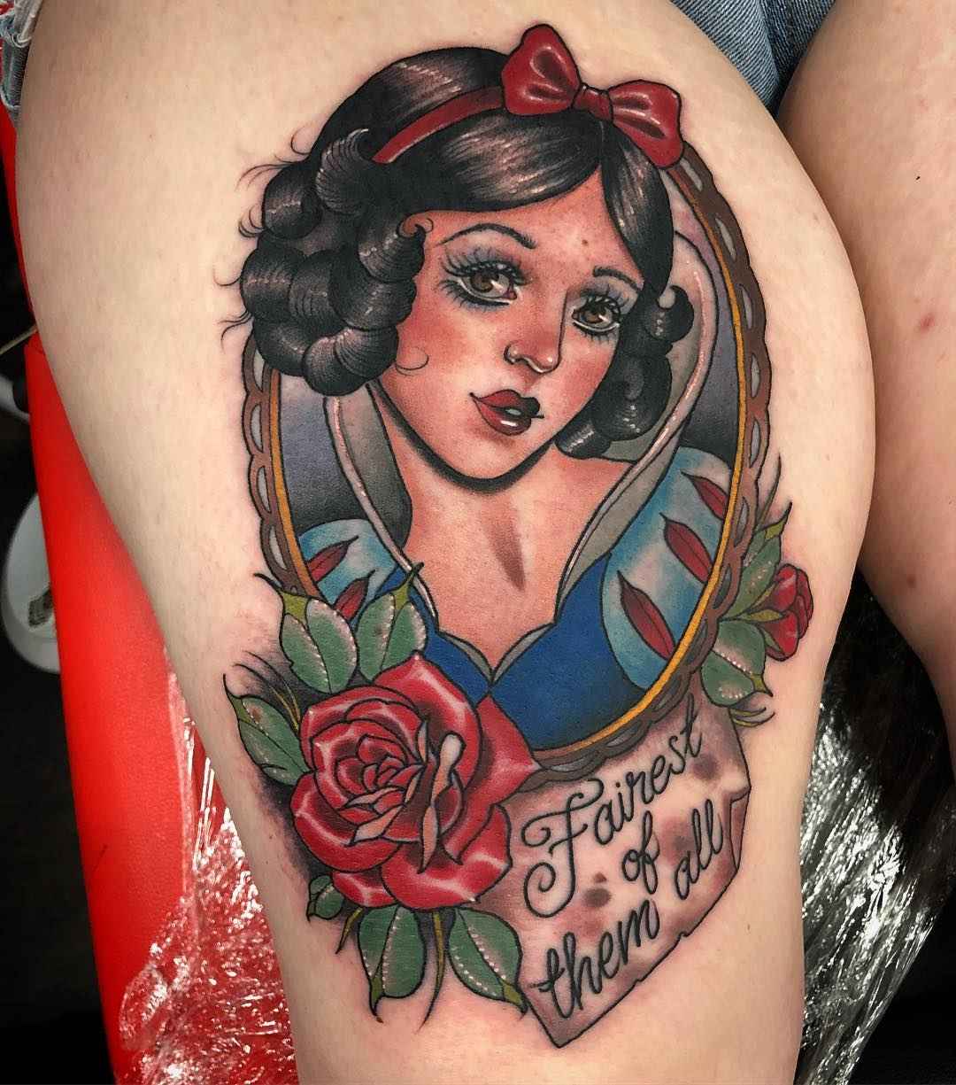 Tattoo artist Sadee Glover, color neo traditional and traditional tattoo | England