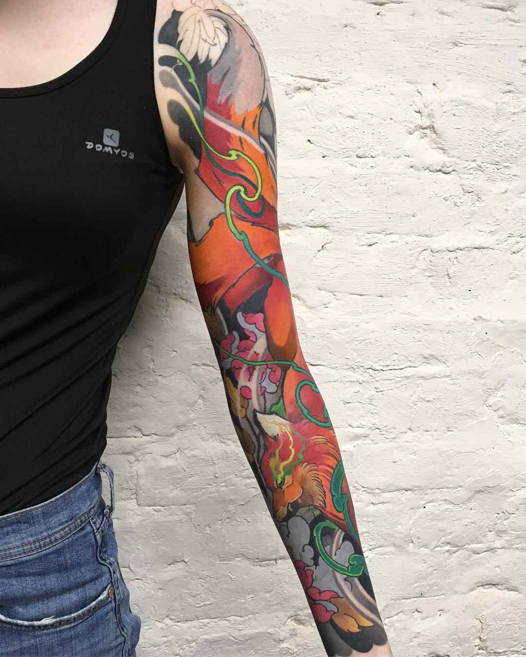纹身艺术家Slava Fil Filitov，传统东方日本风格彩色纹身 | 沙皇彼得格勒，俄罗斯