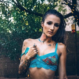 🔥 Hot photos, model's portfolio  #19439 Tattoo model Brin Amberlee