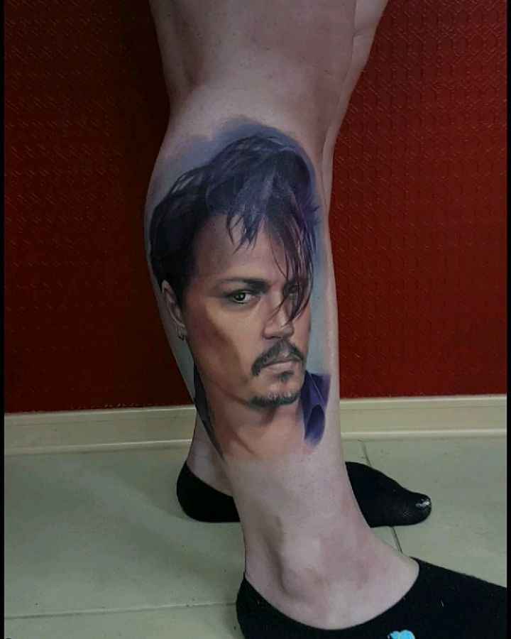 Tattoo艺术家Alexandr Litvinov，彩色与黑白 tattoo 真实感，生物机械 tattoo | 俄罗斯