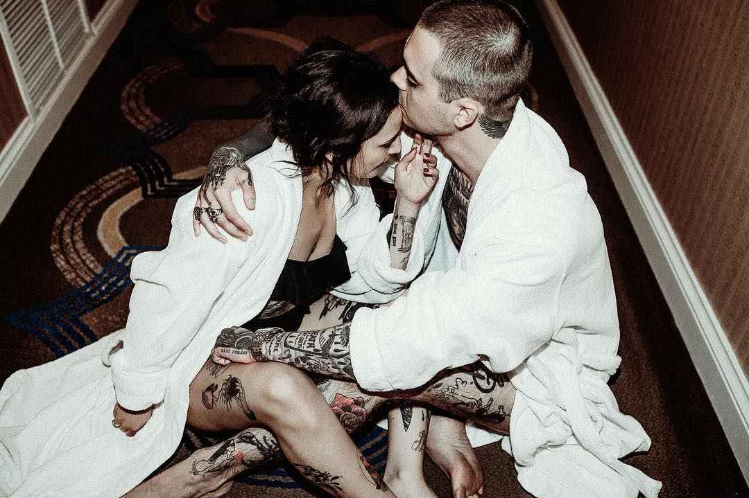 纹身模特约瑟·普拉格，男性另类摄影模特，纹身男子 | 美国