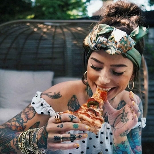 🔥 Hot photos, model's portfolio  #19664 Tattoo model Sammi Jefcoate