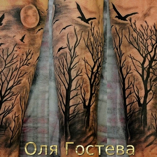 tattoo #20399 | Tattoo Artist Olya Gosteva © ® Tattoo