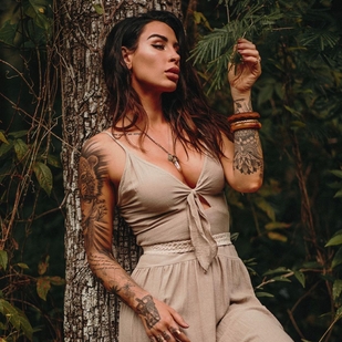 🔥 Hot photos, model's portfolio  #36038 Tattoo model She