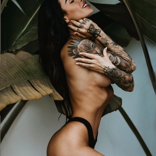 🔥 Hot photos, model's portfolio  #36026 Tattoo model She