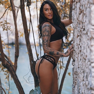 🔥 Hot photos, model's portfolio  #36036 Tattoo model She