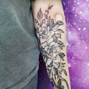 tattoo #39556 | Tattoo Artist Nadiya Abdrakhmanova