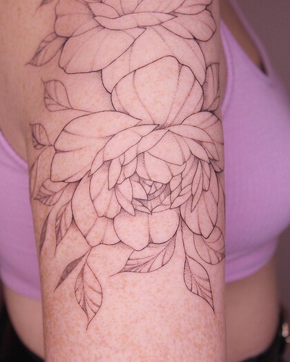 Tattoo Idea # Tattoo Artist Anastasiya Kovyazina