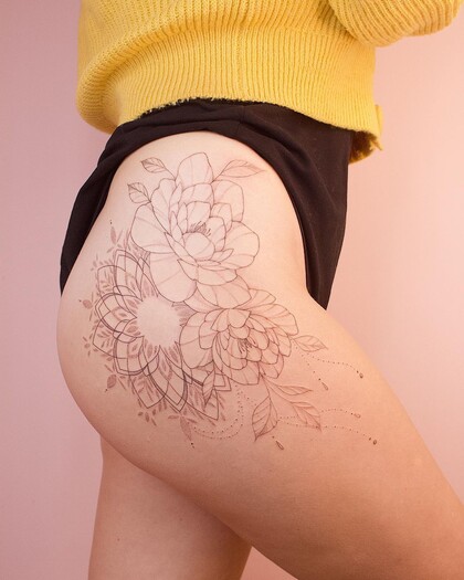 Tattoo Idea # Tattoo Artist Anastasiya Kovyazina