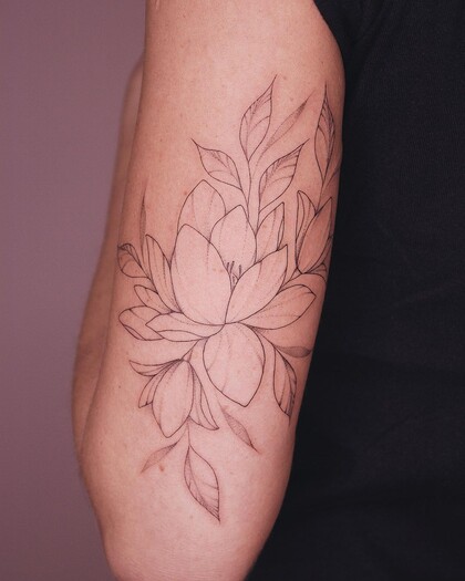Tattoo Idea # Tattoo Artist Anastasiya Kovyazina