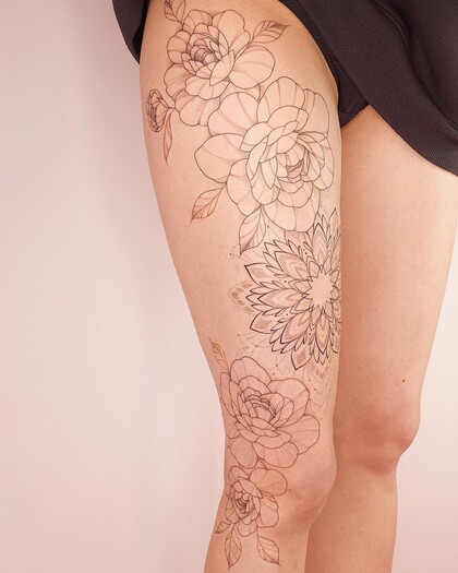 Tattoo Idea # Tattoo Artist Anastasiya Kovyazina