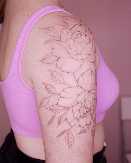 Tattoo Idea # Tattoo Artist Anastasiya Kovyazina