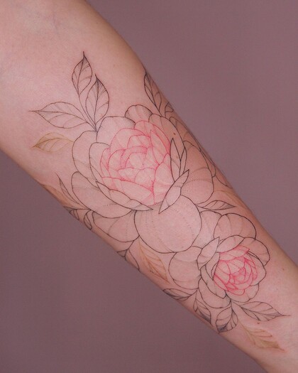 Tattoo Idea # Tattoo Artist Anastasiya Kovyazina