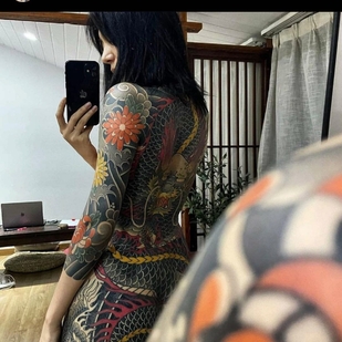 🔥 Hot photos, model's portfolio  #54187 Tattoo model Lele Youli