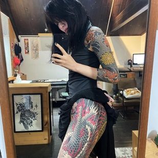 🔥 Hot photos, model's portfolio  #54199 Tattoo model Lele Youli