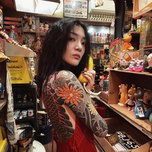 🔥 Hot photos, model's portfolio  #54192 Tattoo model Lele Youli