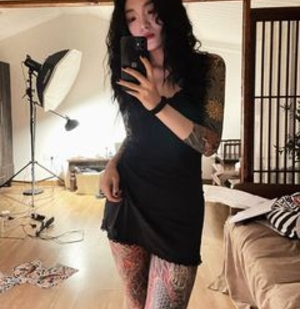 🔥 Hot photos, model's portfolio  #54184 Tattoo model Lele Youli