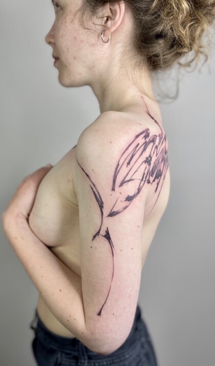 Tattoo Idea # Tattoo Artist Mary Nepostaeva 