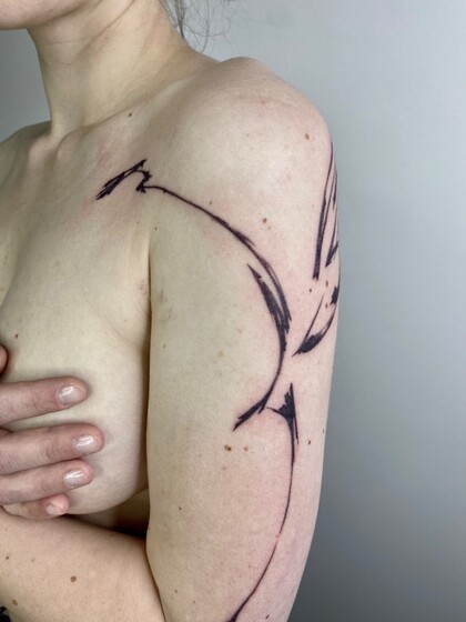 Tattoo Idea # Tattoo Artist Mary Nepostaeva 