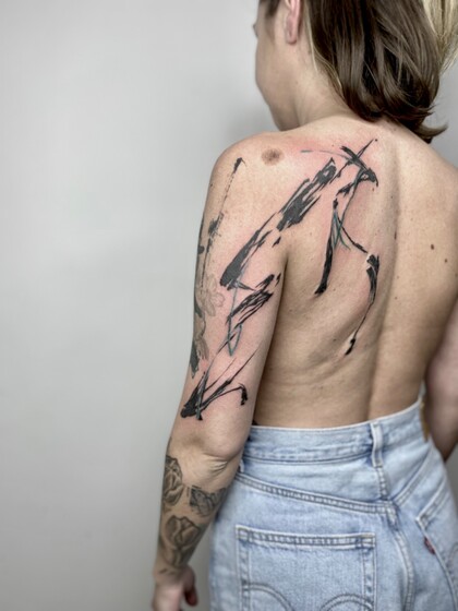 Tattoo Idea # Tattoo Artist Mary Nepostaeva 