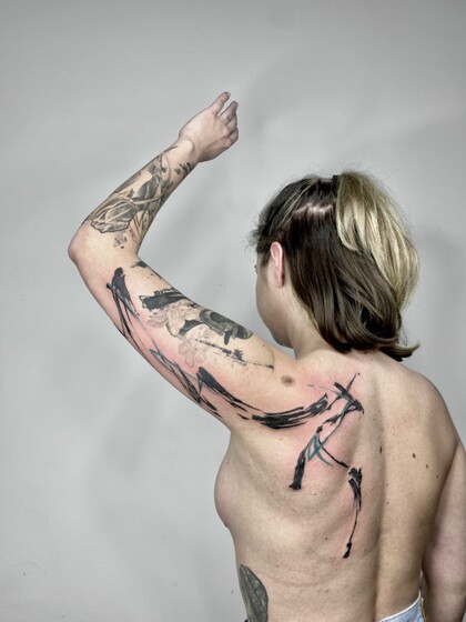 Tattoo Idea # Tattoo Artist Mary Nepostaeva 