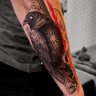 Male  Whipshading tattoo on Forearm #68039 | Tattoo Artist Ioann Leo ( LEO-VAN )