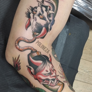 tattoo #68603 | Tattoo Artist Polineza Aleksandrovna