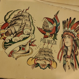 tattoo #68697 | Tattoo Artist Polineza Aleksandrovna