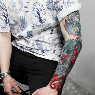 tattoo #68802 | Tattoo Artist BOSS MOROZOV