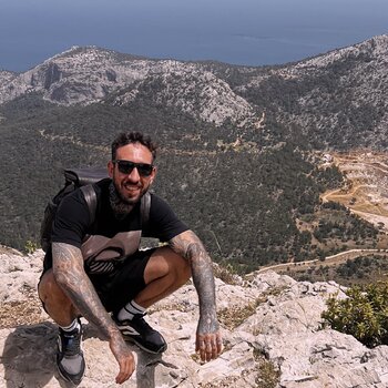 Tattoo artist Rasl Sparov