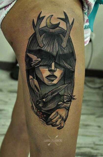 Tattoo Idea #398 Tattoo Artist Lukas Zglenicki