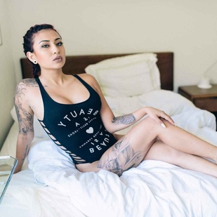 🔥 Hot photos, model's portfolio  #983 Tattoo model Kesia Anaya