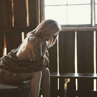 🔥 Hot photos, model's portfolio  #953 Tattoo model Kesia Anaya