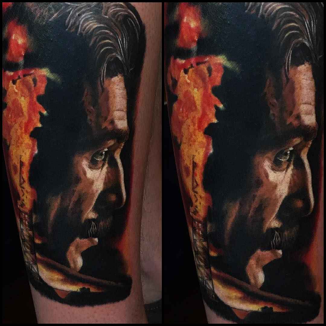 тату мастер Carlox Angarita цветные реализм татуировки | tattoo artist Carlox Angarita colour realistic tattoo