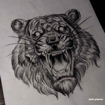 Tattoo artist Grigoriev Ilya
