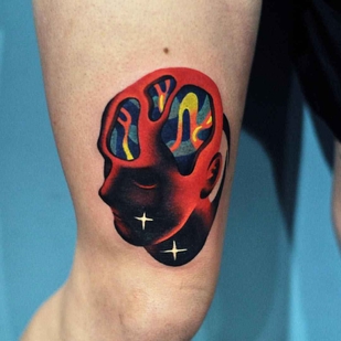 tattoo #10890 | Tattoo Artist David Cote Peyote