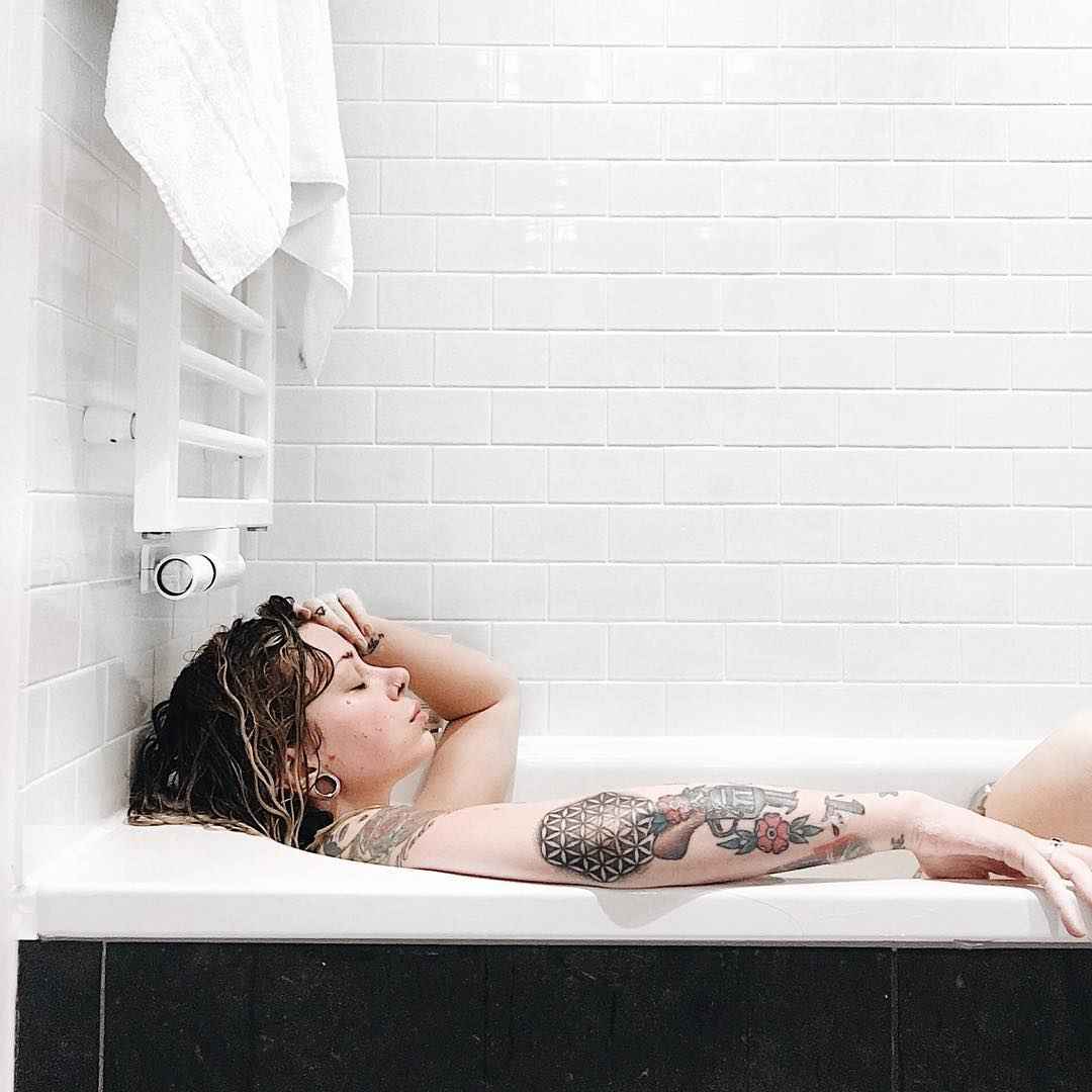 Tattooed model and photographer Anastasiya Ty, alternative photo model, inked girl | United Kingdom